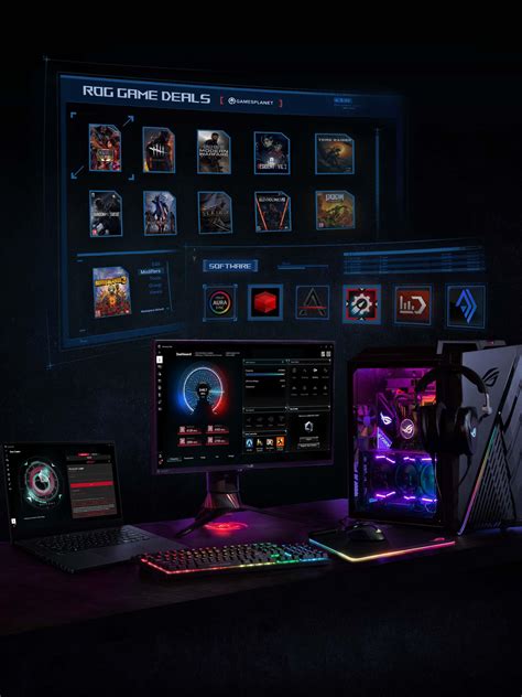 Armoury Crate｜ROG CIS｜For Those Who Dare.